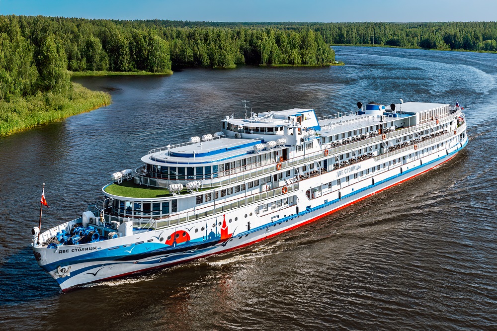 Круиз "Москва - Дубна - Ярославль - Нижний Новгород - Казань - Чебоксары - Козьмодемьянск - Чкаловск - Кострома - Калязин - Москва", теплоход "Две столицы"