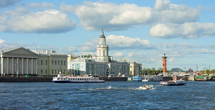 Круиз из Москвы в Санкт-Петербург и обратно, теплоход "Россия", сезон 2
