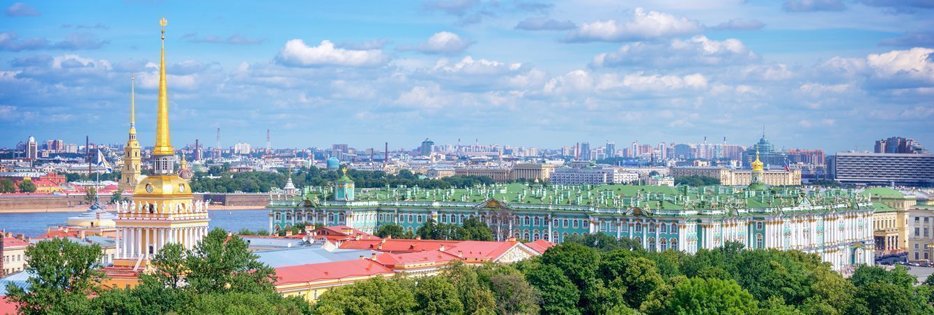 Круиз из Москвы в Санкт-Петербург, теплоход "Сергей Дягилев"