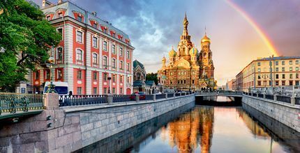 Круиз из Москвы в Санкт-Петербург и обратно, теплоход "Россия", сезон 1