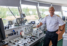 ТХ Максим Горький, круиз по Енисею, Сибирь
