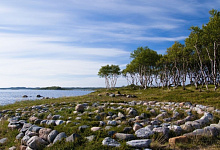 Соловецкие каменные лабиринты на Белом море