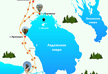 Жемчужина Карелии - Рускеала, 1 день, лето