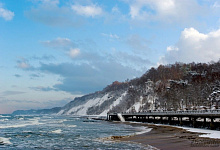 Светлогорск в Калининградской области на побережье Балтийского моря