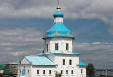 Чебоксары, столица Чувашской Республики, на правом берегу реки Волги