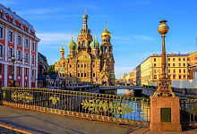 Тур Романтический Петербург. Спас-на-Крови