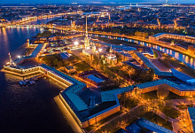 Тур "Знакомство с Петербургом + Петергоф". Ночной Петербург