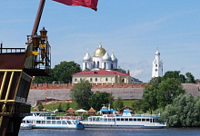 Великий Новгород, речной порт на Волхове