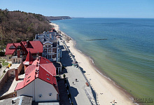 Светлогорск в Калининградской области на побережье Балтийского моря