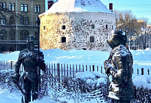 Новый год в Выборге, зима