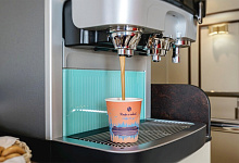 Круизы по Оби. Тх Северная сказка, кофейная станция