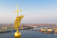 Вертолетный полет над Санкт-Петербургом