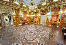 Царское Село, Екатерининский дворец - Янтарная комната