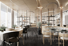 Речные круизы, тх Николай Жарков, ресторан