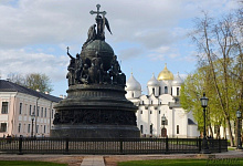Памятник Тысячелетие России в Великом Новгороде
