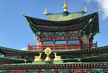 Иволгинский дацан - центр Буддизма России в Забайкалье, Бурятия