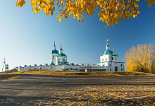 Круиз по Енисею, Енисейск, Сибирь