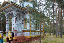 Остров Коневец. Часовня Успения Божией Матери