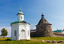 Соловецкий мужской монастырь на Белом море