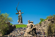 Речной круиз по Волге. Волгоград, Россия
