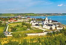 Свияжск – город-крепость Остров-град на Волге, Свияге и Щука. Казань, Татарстан
