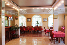 Турбаза Пушкиногорье. Ресторан