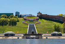 Речной круиз по Волге. Нижний Новгород, Россия
